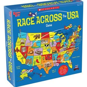 Scholastic, race across the USA game excellent condition